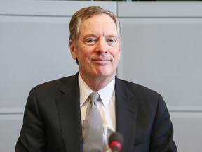 US trade representative Robert Lighthizer. (Getty Images)