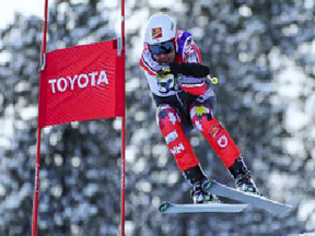 Kirk Schornstein competes at the World Para-Alpine Skiing World Cup Finals in Kimberley, B.C. - Photo supplied