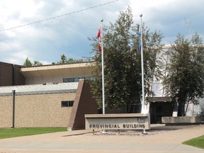 The courthouse in Whitecourt will be getting a sheriff bay to assist with transporting those in custody (File Photo).