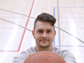 Kyle Beers is starting up a new basketball academy in Sudbury. Gino Donato/The Sudbury Star/Postmedia Network