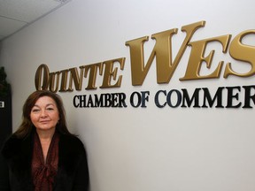 Intelligencer file photo
Suzanne Andrews, manager of the Quinte West Chamber of Commerce, says the provincial budget does nothing to address the rising cost of doing business in Ontario.