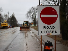 Road work will see lane closures and restrictions on Mill Street this spring. (Chris Funston/Sentinel-Review)