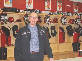 Retired physician Dr. Phil Catania continues to be a presence with the Soo Greyhounds of the Ontario Hockey League.
Allana Plaunt/Special to Sault This Week