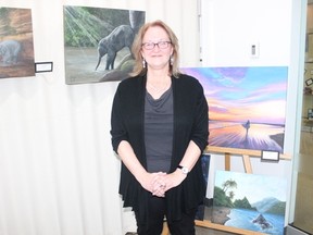 Gwen Gray will have her art on display at the Sherven-Smith Art Gallery in April.