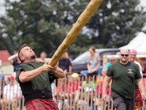 After eight decades, the Embro Highland Games is moving east to Woodstock to Canada's Outdoor Park. (GREG COLGAN/SENTINEL-REVIEW FILE PHOTO)