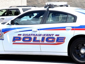 A Chatham high school was mistaken on Wednesday as a target in photo of threatening message circulated on social media. The actual threat was found to be in Cambridge, Ontario. File photo/Postmedia Network