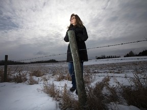 Bremner resident Lois Gordon says she's concerned over a lack of communication between the county and residents adjacent to the approved location of the multipurpose agricultural facility.

David Bloom/Postmedia Network