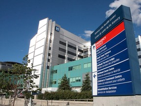 Health Sciences North has approved a budget worth more than $500 million, but it will include more than 100 job cuts.  (Postmedia)