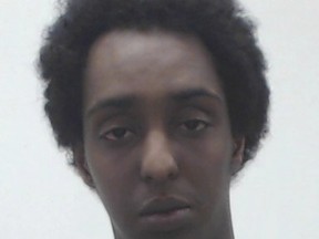 Zakarya Osman Shire appears in this police file photo distributed to media on Thursday, April 5, 2018. SUPPLIED IMAGE