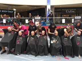 All of the students loved having pink hair for a few weeks and are eager to sign up again next year. All of the money they raised will go towards the Alberta Cancer Foundation and Children’s Wish.