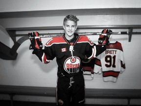 Nolan Brett will play in the World Selects Invitational elite boys’ tournament for 2005 birth years May 1 to 5 in Mont Blanc, France. Brett came up in the Woodstock Minor Hockey system and plays 'AAA' with the Brantford 99ers.

Submitted photo