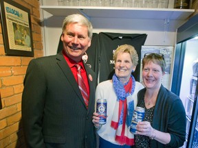 Haldimand Norfolk Liberal candidate Dan Matten of Hagersville welcomed Premier Kathleen Wynne to a private event at The Blue Elephant in Simcoe on Friday night. Matten and Wynne pose for a photo with Blue Elephant owner Heather Pond. Contributed Photo