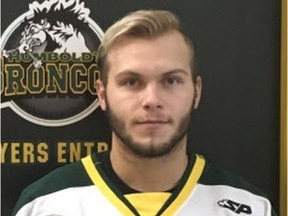 Humboldt Broncos player Conner Lukan, from Slave Lake, was one of the 15 dead after an accident Friday where a truck collided with a bus carrying the junior hockey team to a playoff game in northeastern Saskatchewan.