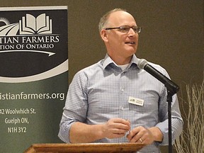 Thamesville farmer Clarence Nywening has been acclaimed for a third term as president of the Christian Farmers Federation of Ontario. File photo/Postmedia Network