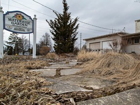 The Tranquility Community Hall, also home to the Waterwise Garden demonstration project, is slated for demolition this year. (Brian Thompson/The Expositor)