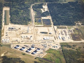 MEG Energy's Stonefell terminal in Alberta's Industrial Heartland. 

Photo courtesy Strathcona County Economic Development and Tourism