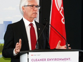 Natural Resources Minister Jim Carr said the Trans Mountain pipeline expansion is in the best interest of all of Canada. 

Dean Pilling/Postmedia Network