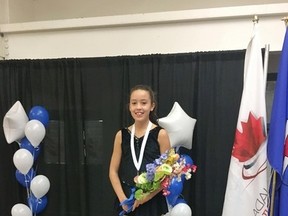 U13 Star 4 local skater Emma Laybourne has found more confidence with her axels and because of that she’s landed on the podium twice this season in competition with bronze.