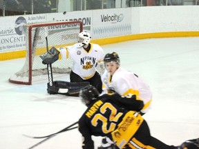 The Nipawin Hawks have beat the Estevan Bruins in three of the four games they played this year, but only by one point.