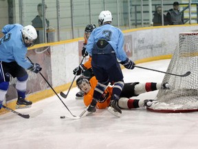 More than 190 hopefuls turned up for the Sherwood Park Crusaders spring camp last weekend. Photo by Shane Jones/News Staff