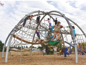 Holy Spirit Catholic School's current playground will be redeveloped to accommodate the growing student population, as well as be more accessible to those with mobility issues, once the school reaches its fundraising goals.