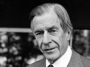 Associated Press file photo
This file photo taken in September 1978 in Paris shows economist John Kenneth Galbraith, who died in 2006 at the age of 97.