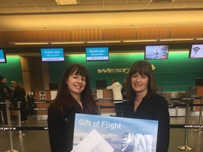 The Women of the Wild West are hosting a dinner and dance for the Cochrane Women’s Shelter on Saturday, April 28. Westjet donated  two roundtrip tickets from to anywhere they fly.