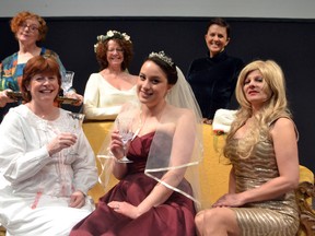 After months of rehearsals, Cochrane Vision Theatre's Always a Bridesmaid starts this week at the Ranchouse on Apr. 12 and continues to the 15 with a comedic story about the what goes on before the walk down the aisle and the friendship that keeps high school friends coming back to help each other through their weddings.