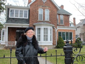 Helen Campbell, 82, is hoping Chatham-Kent council will decide to repeal the heritage designation on her Park Street home in Chatham, Ont. Photo taken on Thursday April 12, 2018. (Ellwood Shreve/Chatham Daily News)