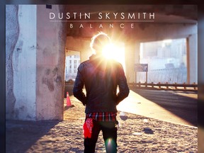 The cover of local singer/songwriter Dustin SkySmith’s upcoming album, Balance, which will be available for download on May 4. Submitted image