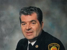 Former Owen Sound fire chief Gord Woods. SUPPLIED PHOTO