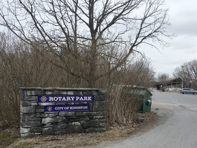 A proposal from the Limestone Boat and Board Club would see a new public dock, small boat launch and boat shed built at Rotary Park in Kingston, Ont. on Monday, April 16, 2018. 
Elliot Ferguson/The Whig-Standard/Postmedia Network