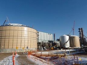 The last big industrial project that saw provincial monetary investment was the Sturgeon Refinery, scheduled to be completed this summer. The province is now considering similar investment measures for Kinder Morgan's Sherwood Park-based Trans Mountain pipeline expansion.

Ian Kucerak/Postmedia Network