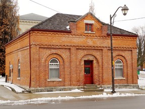 Norfolk staff is recommending $72,000 in renovations to this heritage building at Governor Simcoe Square. The building could be leased to the Simcoe and District Chamber of Commerce and the Simcoe Business Improvement Area or a potential private-sector tenant. Norfolk council will consider a report on the proposal Tuesday afternoon. MONTE SONNENBERG / SIMCOE REFORMER