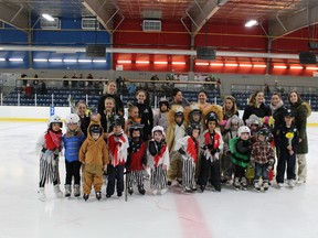 The Cochrane Figure Skating Club entertained the audience with their skills and Disney.