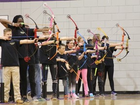Melfort archers shot at the Provincial NASP shoot in Melville on April 13.