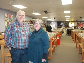 Cheeky Monkey co-owners Roland and Mary Anne Peloza will again be hosting local Record Store Day festivities at their Christina Street record store beginning at 9:30 a.m. on Saturday, April 21.
CARL HNATYSHYN/SARNIA THIS WEEK