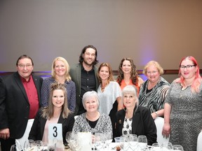 Chef Michael Hunter, centre, poses with representatives from DPM Insurance, Chatham at the 16th annual Parade of Chefs. Over $62,600 was raised in support of the Foundation of Chatham-Kent Health Alliance’s $6.9-million Diagnostic Imaging Equipment Renewal Campaign. (Handout)