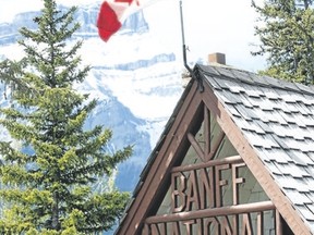 The gates into Banff National Park will be seeing an increase in tourism as all parks will be free to celebrate Canada 150 on May 23, 2017.Dareen Makowichuk/ Postmedia Network Archives