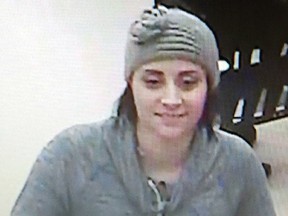 The suspect of a theft from Loblaws in Kingston, Ont. on Tuesday April 17, 2018. Photo supplied by Kingston Police