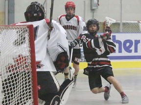 The Fort Saskatchewan Junior B Rebels secured a tournament win after two victories against the Edmonton Warriors and the St. Albert Crude at the Dow Centennial Centre on Sunday, April 15. During the 10-6 win against the Crude, Jack Snider locked in a hat trick and a pair of goals from Ryan Wilson. That game also saw players rise to the occasion with three power play goals and two short handed goals.