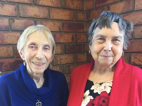 Special Transportation Services Society board members Sharron Roberts and Mildred Abbott know new volunteers and board members are crucial to the group’s future growth. After 17 years volunteering with STSS, Roberts stepped down as chair on April 17.