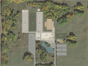 A conceptual design of Strathcona County's future Multi-Purpose Agriculture Facility — a project for which cost has spurred significant debate amongst council.