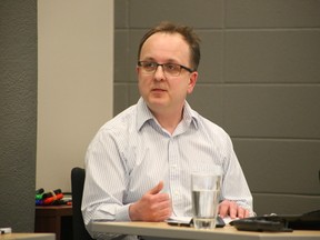 Jeremy Emann, the city's chief financial officer, went through the draft 2019 capital budget with city council during the committee of the whole meeting on April 17. Council will make their decisions concerning such projects as a pedestrian walkway and a new home for the Fort Gymnastics Club during budget deliberations in the fall.