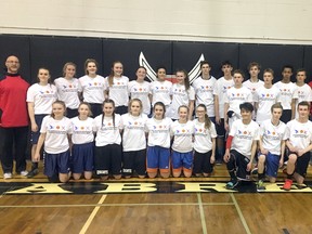 Sal Comp and Bev Facey joined forces for the third consecutive year to host a junior high all-star basketball event. Photo supplied