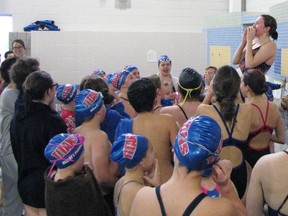 Swimmers from across the region took part in the Titans Invitational Swim Meet at the North Bay YMCA Pool on the weekend. Submitted Photo