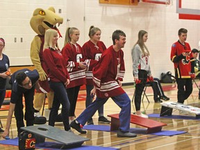 The Cochrane Cobras High School Unified Sports team attended a bocce-bag toss type tournament on Apr. 12 at Chestermere High School. Bert Church and St. Martin de Porres were the other schools at the tournament.