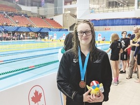 Beaumont’s Avery Wiseman returned home from the 2018 Canadian National Championships with plenty of hardware. (Submitted)