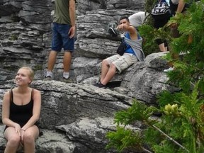 The Grotto in Bruce Peninsula National Park in Tobermory. Photo by Zoe Kessler/Wiarton Echo