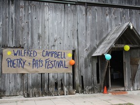 The third annual William Wilfred Campbell poetry festival was held at the Bluewater Outdoor Education Centre barn near Oliphant in June 2016. Festival founder and director Paul Kastner has announced his retirement at 91. Photo by Zoe Kessler/Wiarton Echo